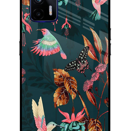 Birds Realme GT 5G Glass Case