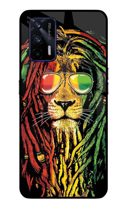 Rasta Lion Realme GT 5G Glass Case