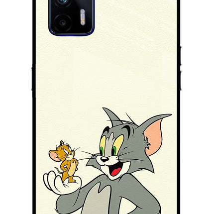 Tom & Jerry Realme GT 5G Glass Case