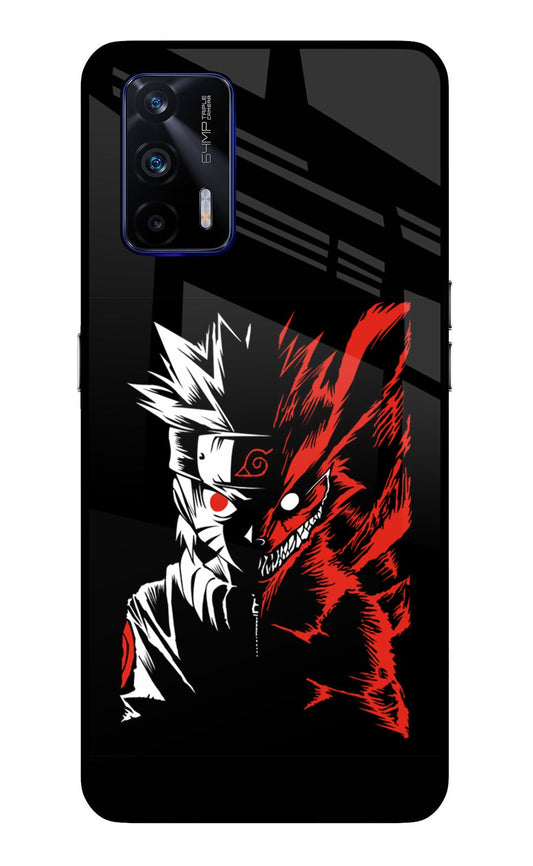 Naruto Two Face Realme GT 5G Glass Case