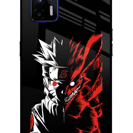 Naruto Two Face Realme GT 5G Glass Case