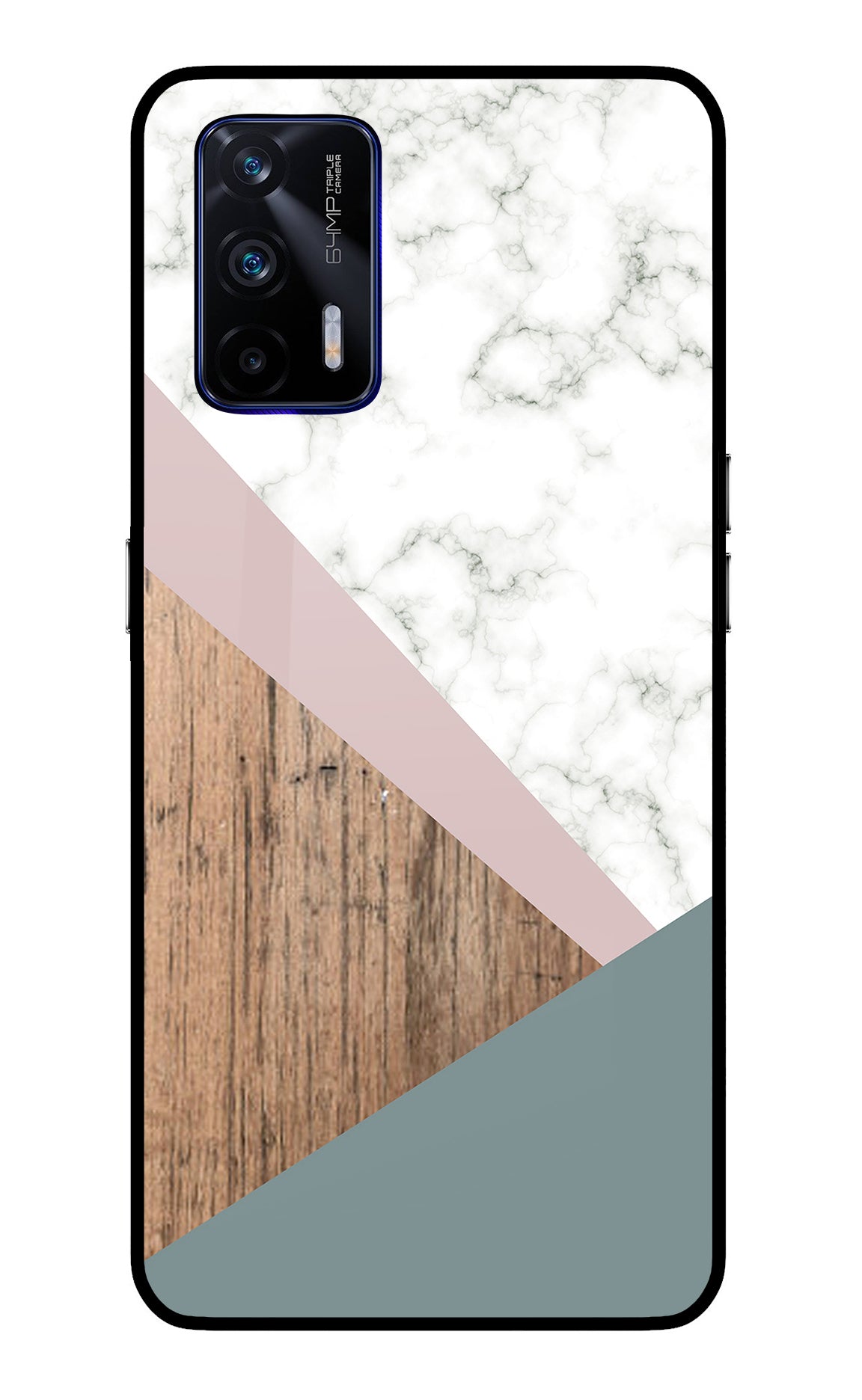 Marble wood Abstract Realme GT 5G Back Cover