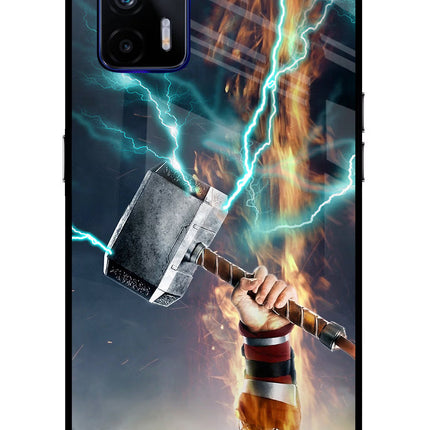 Thor Hammer Mjolnir Realme GT 5G Glass Case