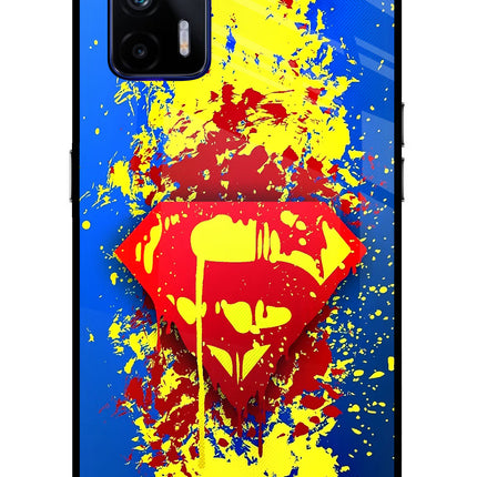 Superman logo Realme GT 5G Glass Case