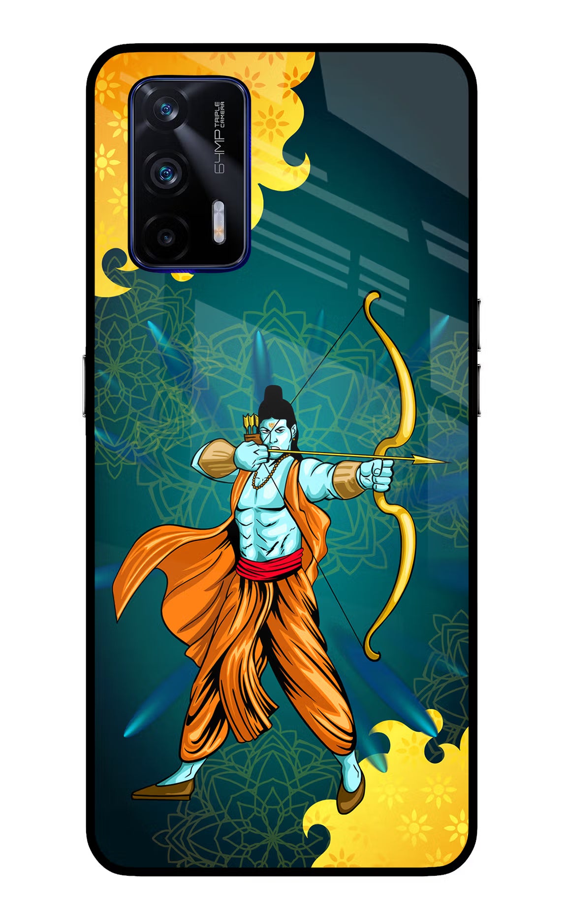 Lord Ram - 6 Realme GT 5G Glass Case Back Cover by Casekaro