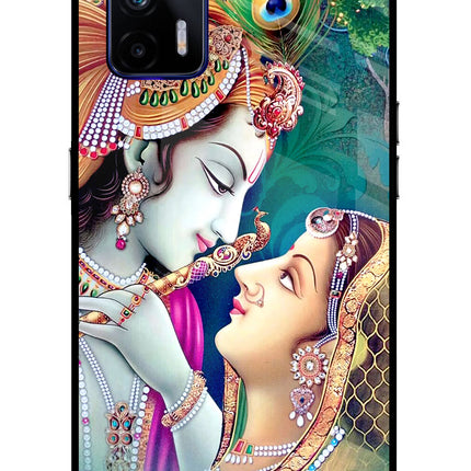Lord Radha Krishna Realme GT 5G Glass Case