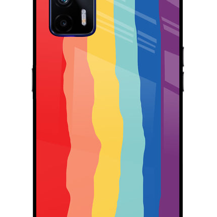 Rainbow Realme GT 5G Glass Case