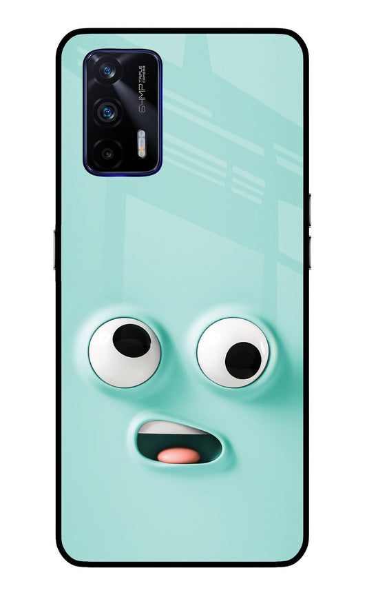 Funny Cartoon Realme GT 5G Glass Case