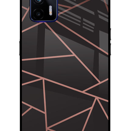 Geometric Pattern Realme GT 5G Glass Case