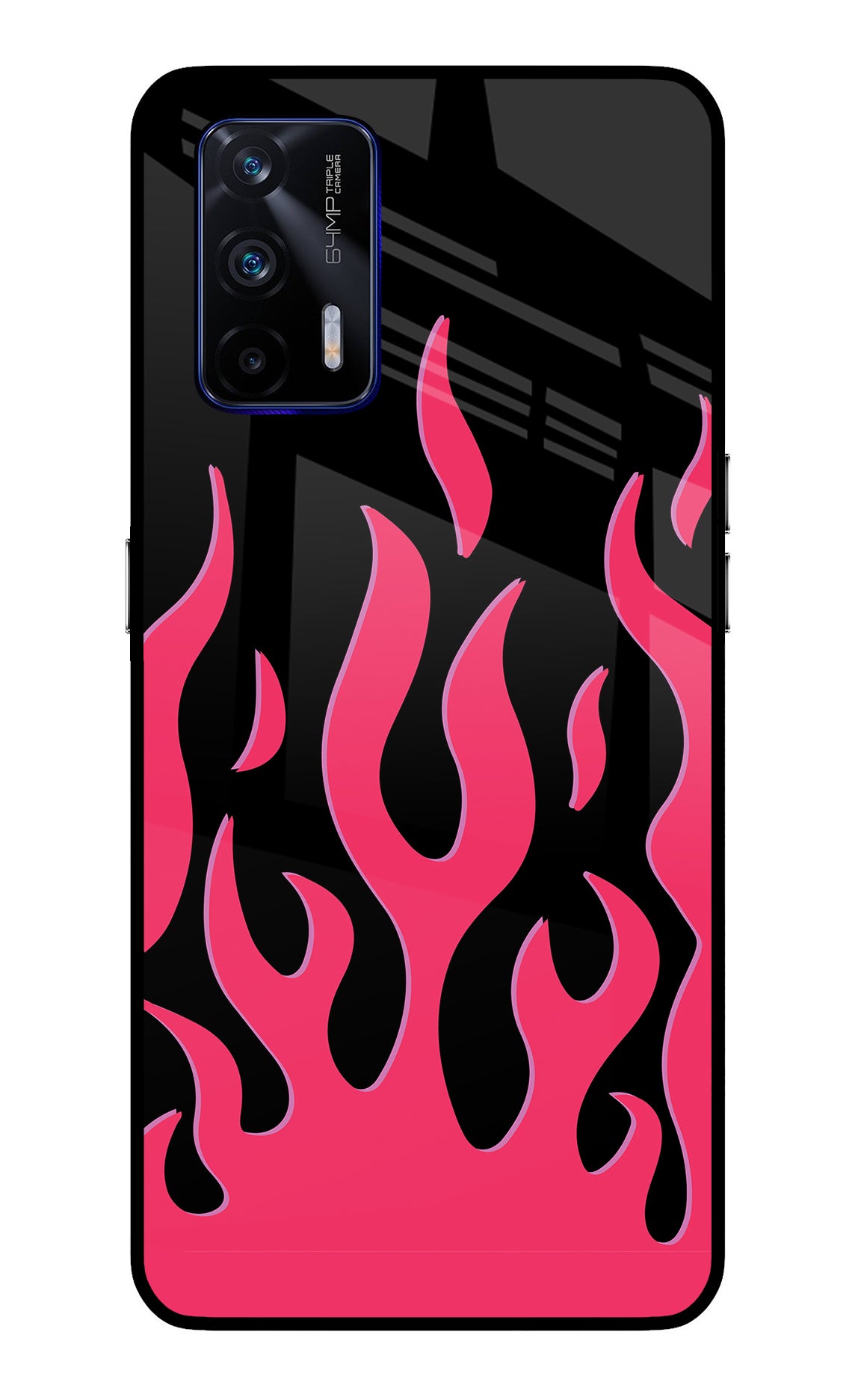 Fire Flames Realme GT 5G Back Cover