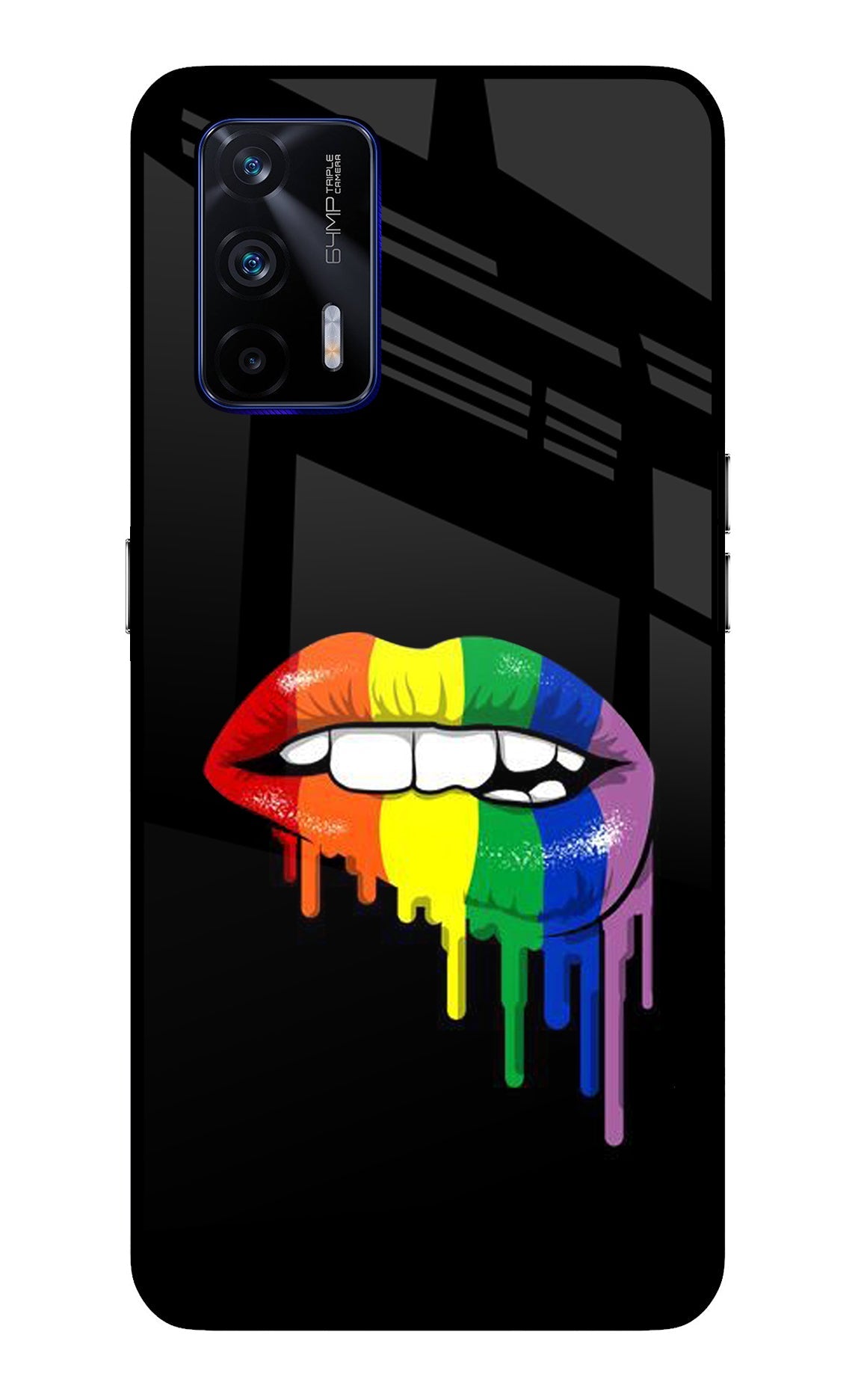 Lips Biting Realme GT 5G Back Cover