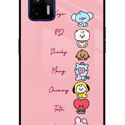 BTS names Realme GT 5G Glass Case