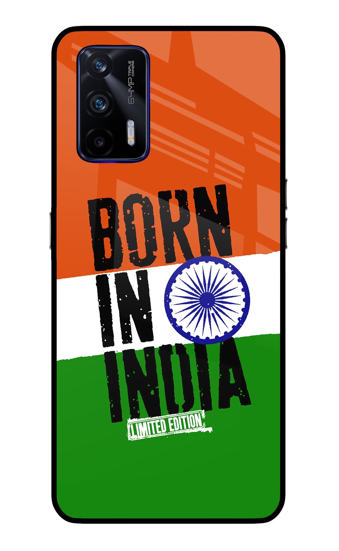 Born in India Realme GT 5G Glass Case