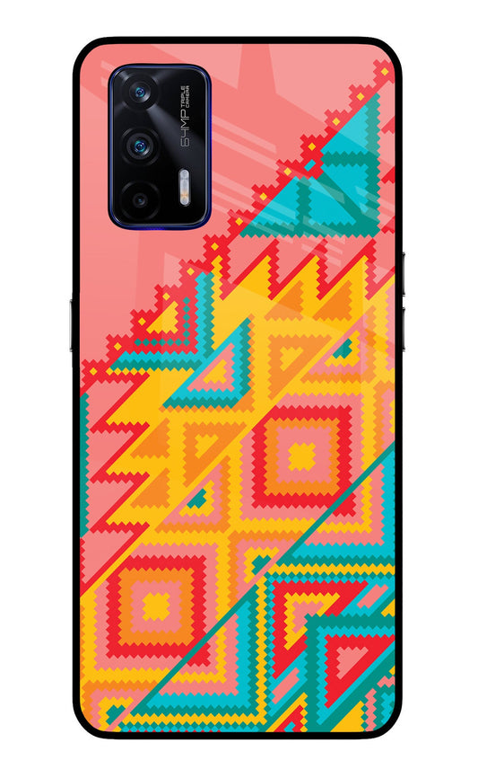 Aztec Tribal Realme GT 5G Glass Case