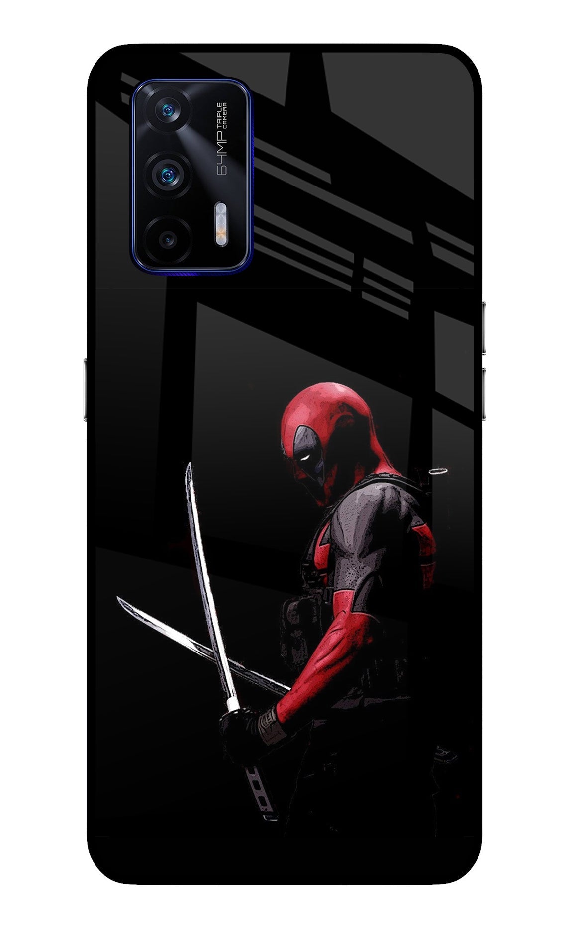Deadpool Realme GT 5G Glass Case
