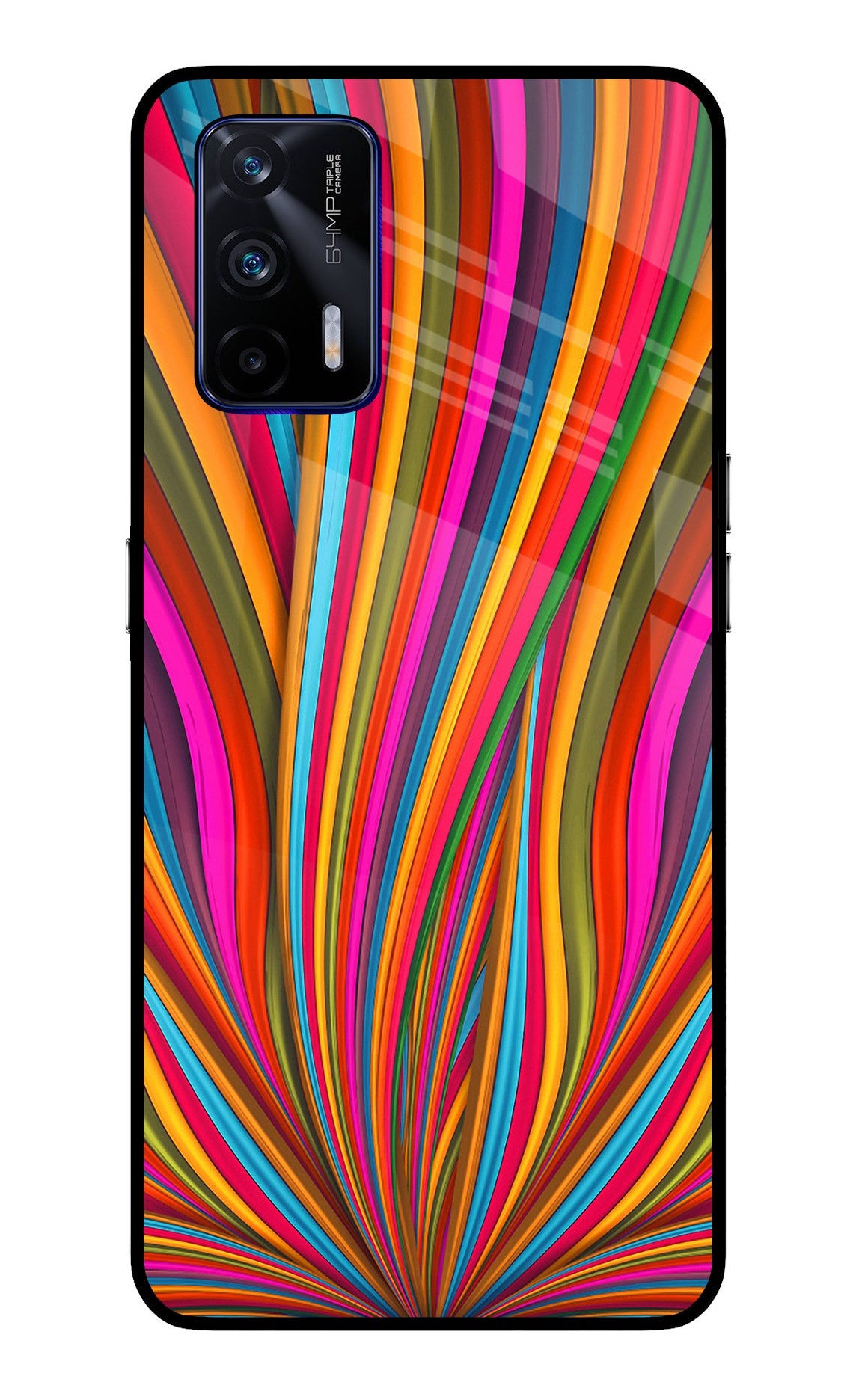 Trippy Wavy Realme GT 5G Back Cover