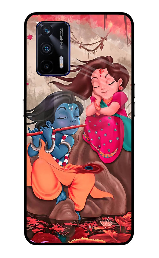 Radhe Krishna Realme GT 5G Glass Case