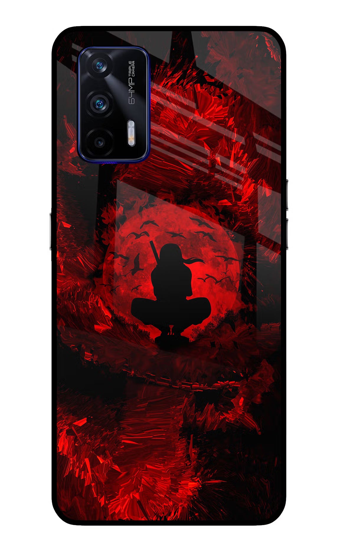 Itachi Uchiha Realme GT 5G Glass Case