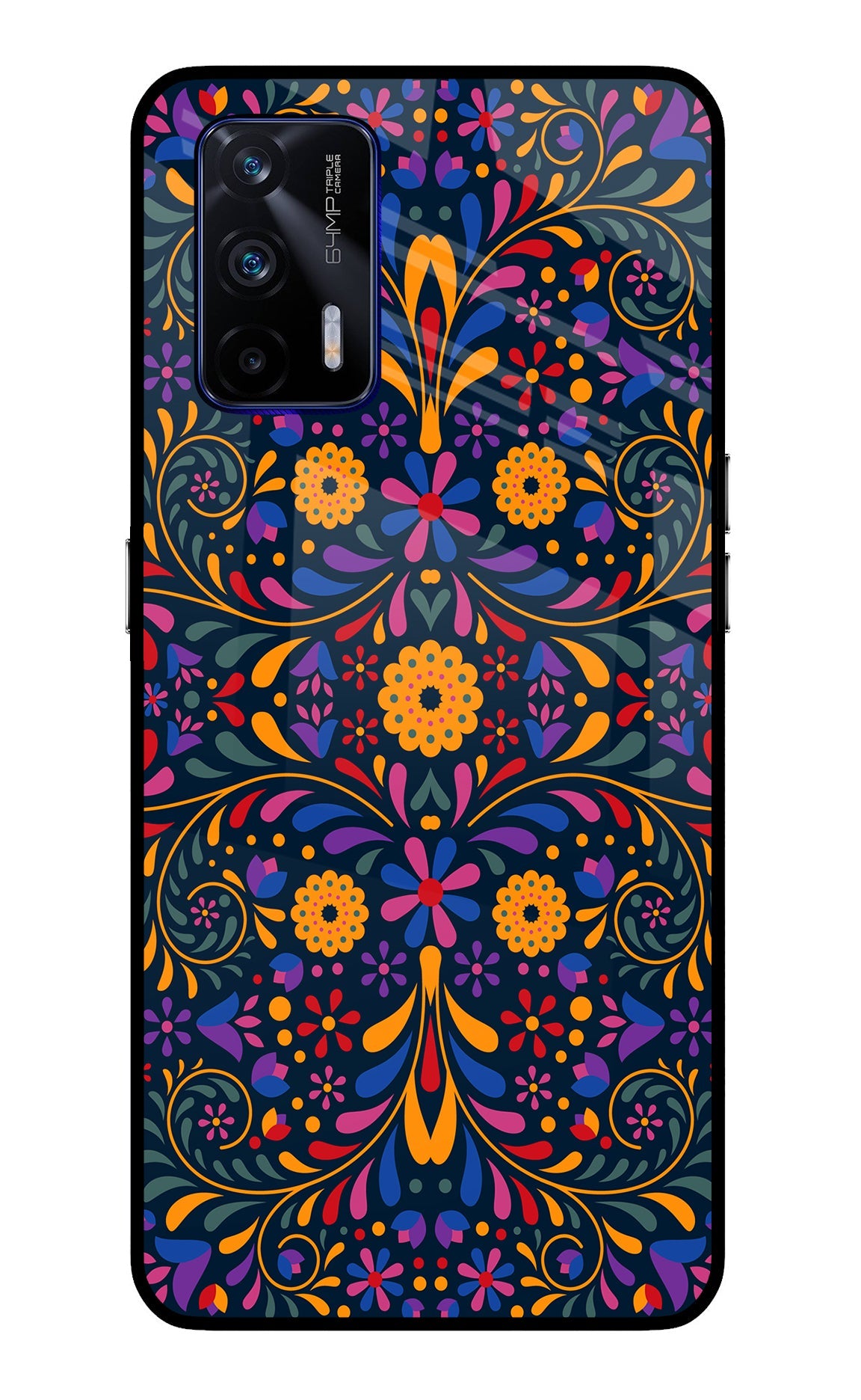 Mexican Art Realme GT 5G Glass Case