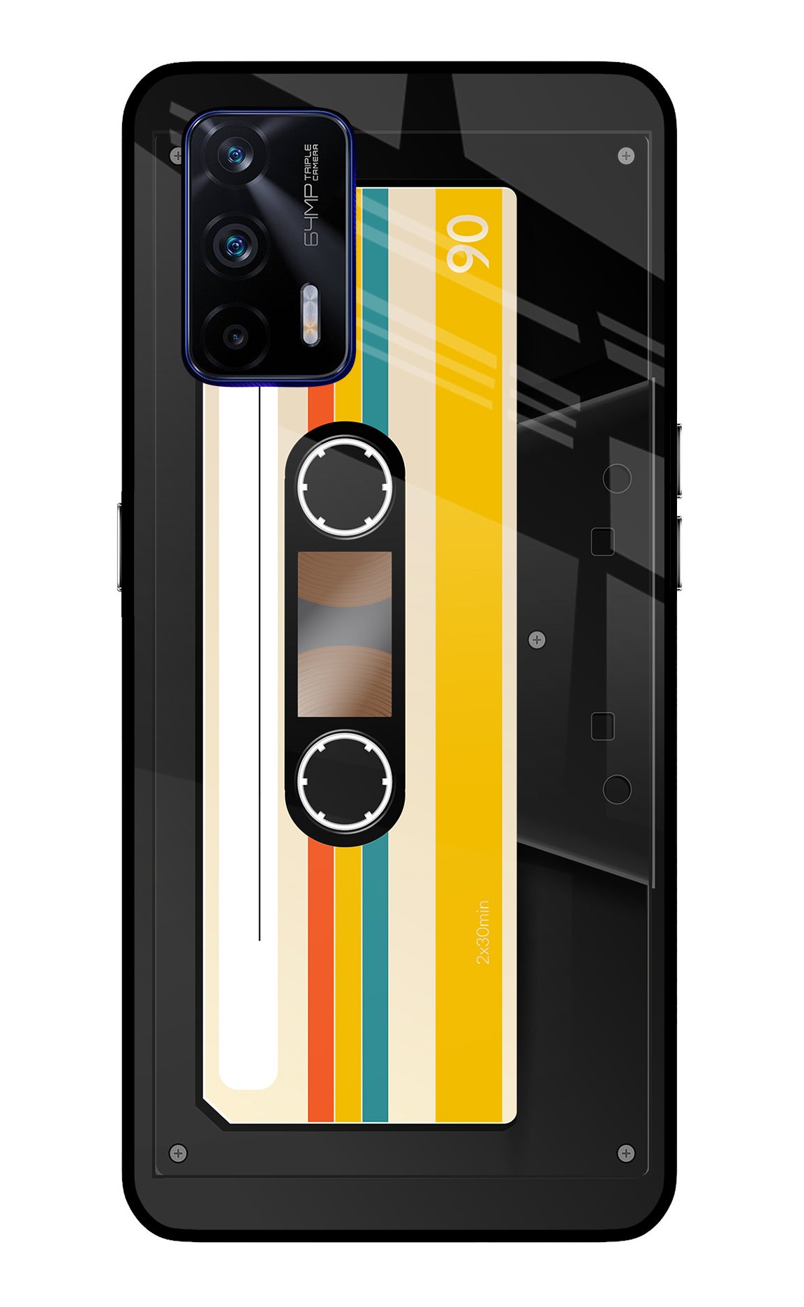 Tape Cassette Realme GT 5G Glass Case