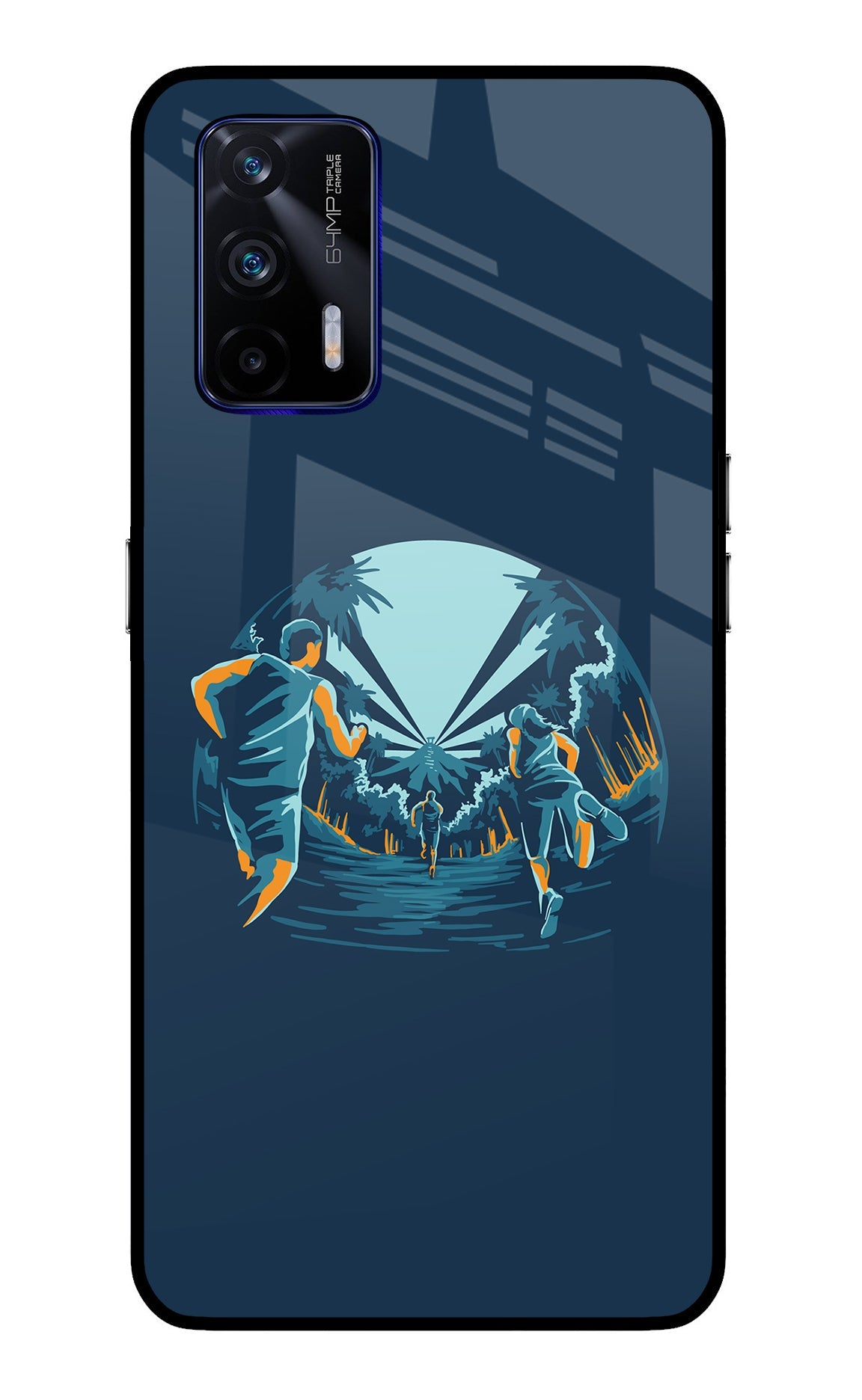 Team Run Realme GT 5G Glass Case