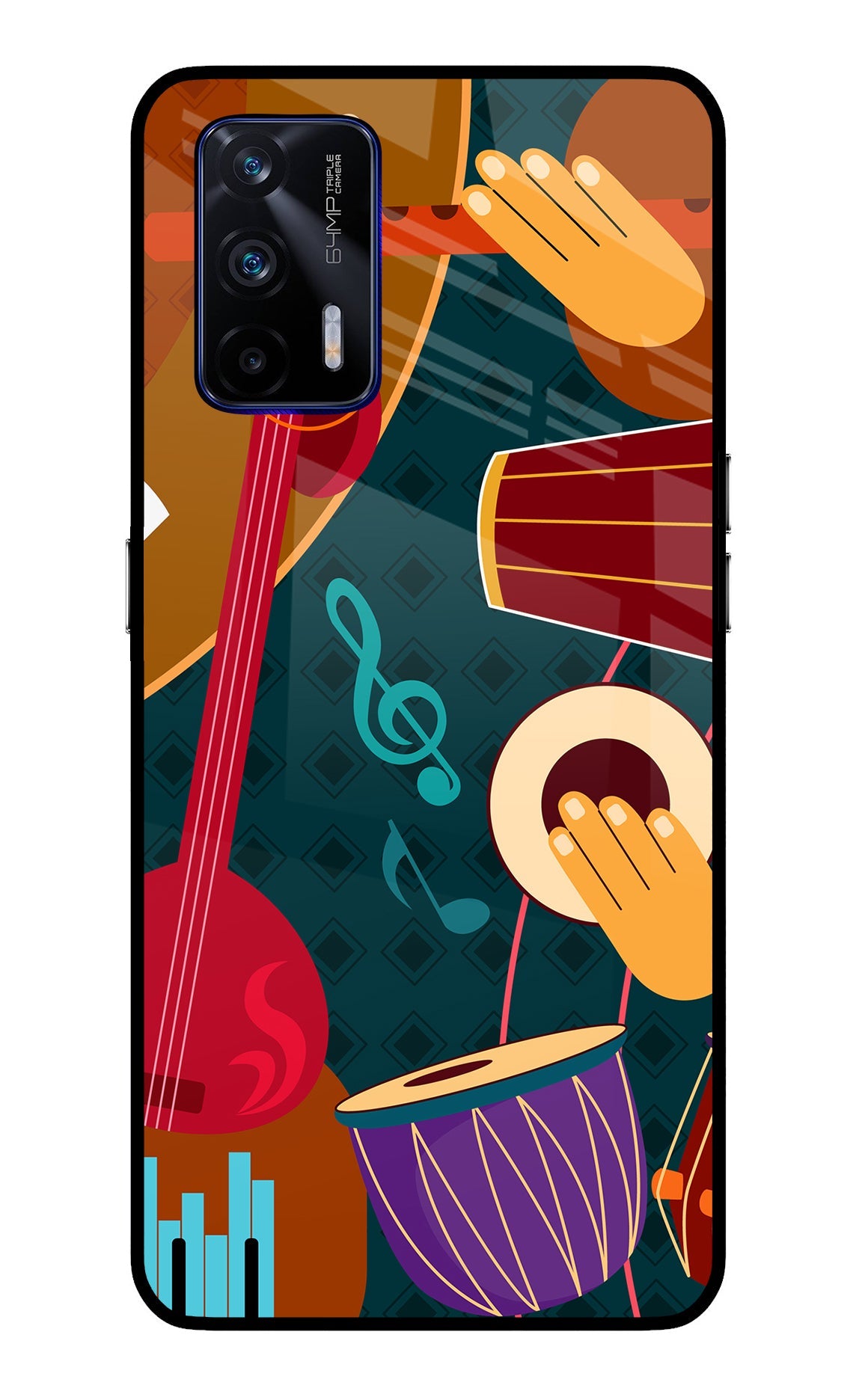 Music Instrument Realme GT 5G Back Cover