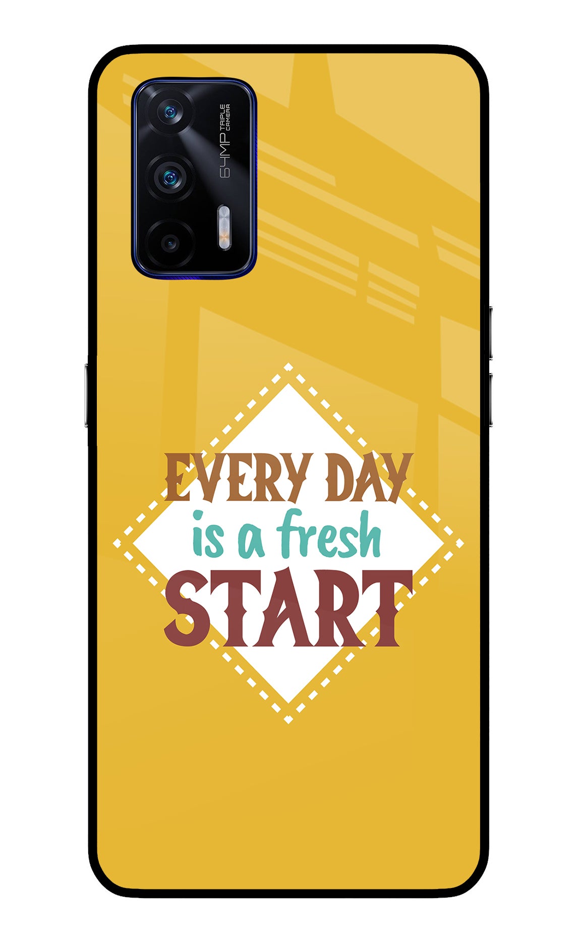 Every day is a Fresh Start Realme GT 5G Back Cover