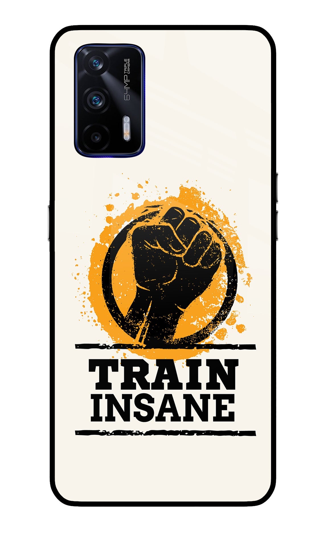 Train Insane Realme GT 5G Glass Case