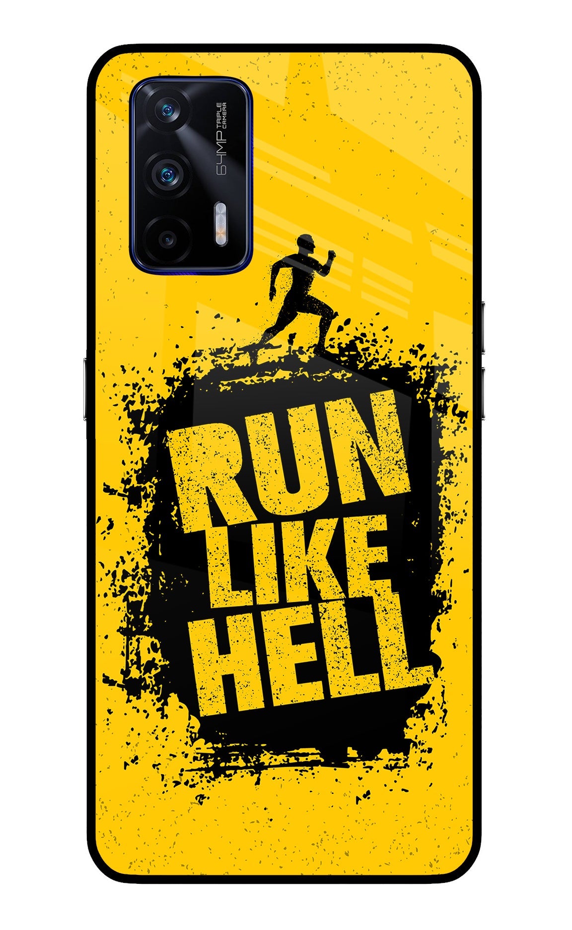 Run Like Hell Realme GT 5G Back Cover