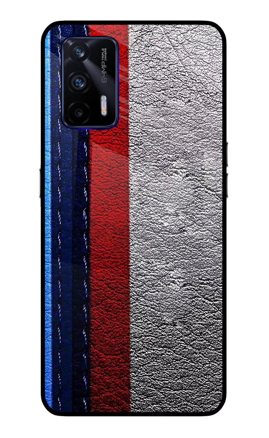 BMW Stripes Realme GT 5G Back Cover, Glass case