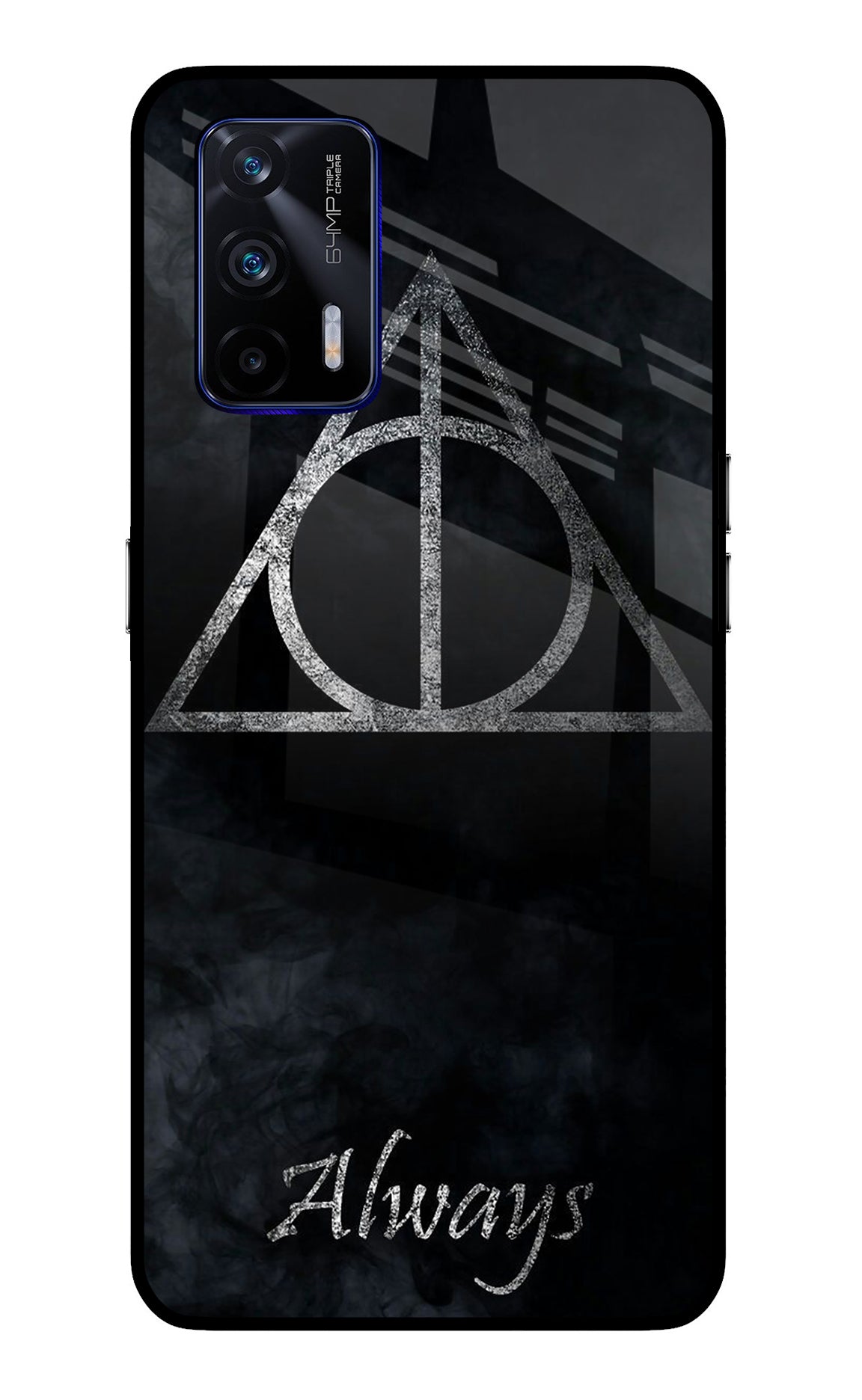 Deathly Hallows Realme GT 5G Glass Case