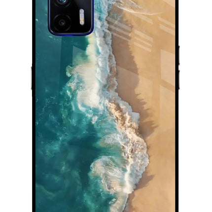 Ocean Beach Realme GT 5G Glass Case
