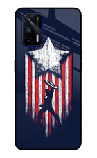 Captain America Marvel Art Realme GT 5G Glass Case