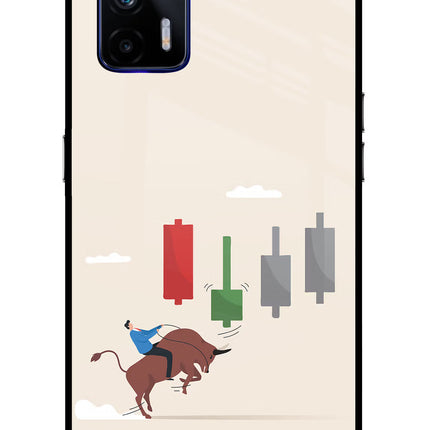 Bull Trading Momentum Realme GT 5G Glass Case