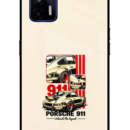 Classic Porsche 911 Realme GT 5G Glass Case