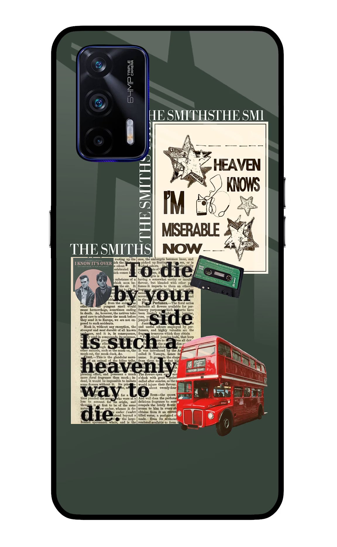 The Smiths Realme GT 5G Glass Case Back Cover by Casekaro