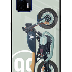 Classic Cafe Racer 99 Realme GT 5G Glass Case