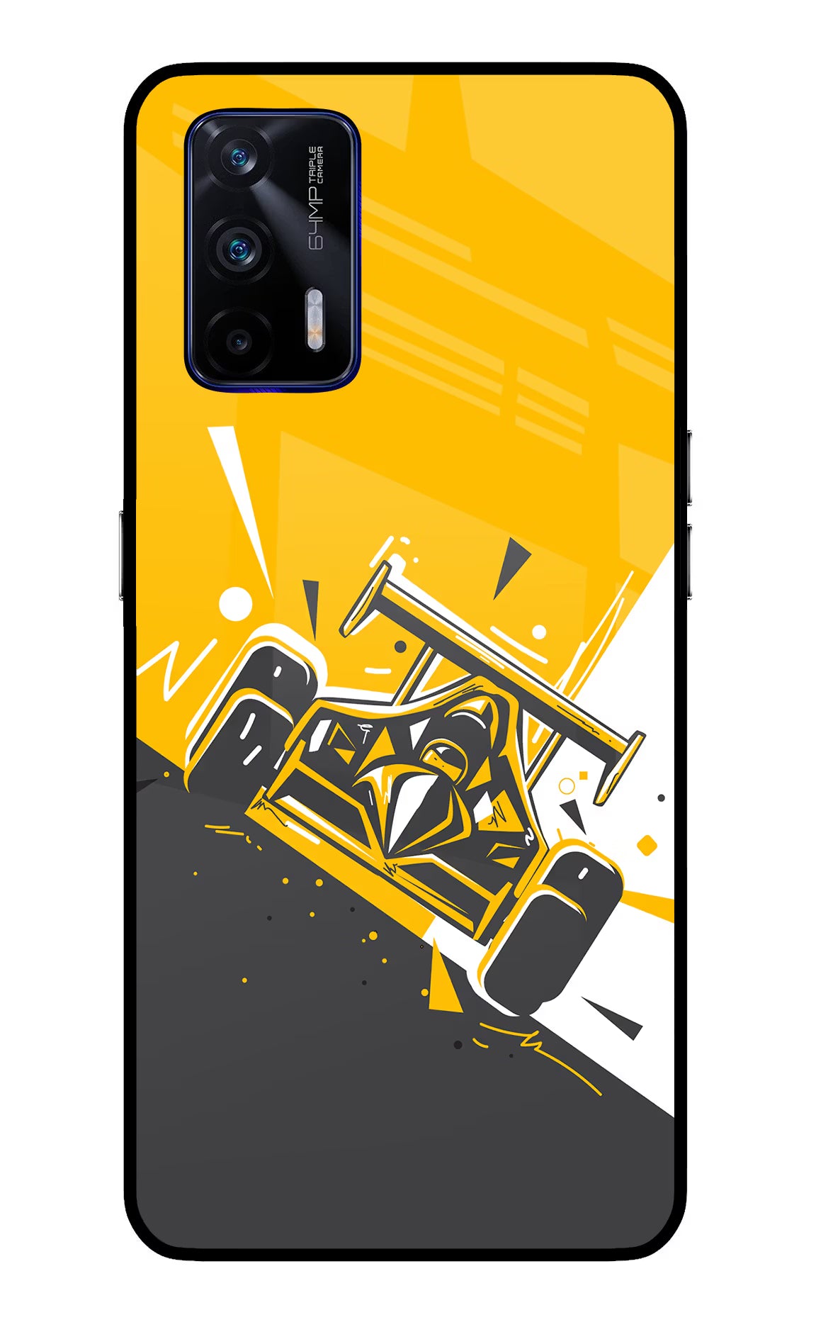 Track King Realme GT 5G Glass Case