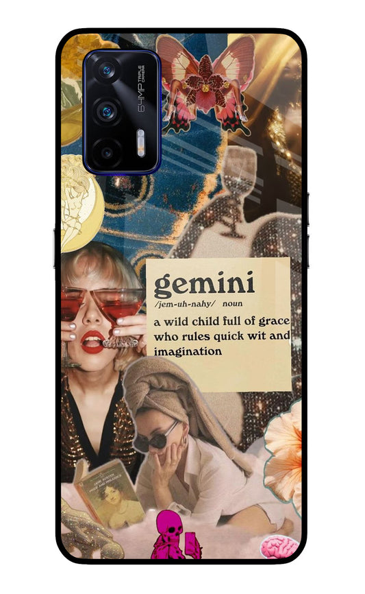 Gemini Zodiac Realme GT 5G Glass Case