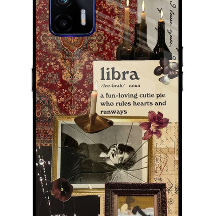 Libra Zodiac Realme GT 5G Glass Case