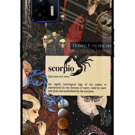 Scorpio Zodiac Realme GT 5G Glass Case