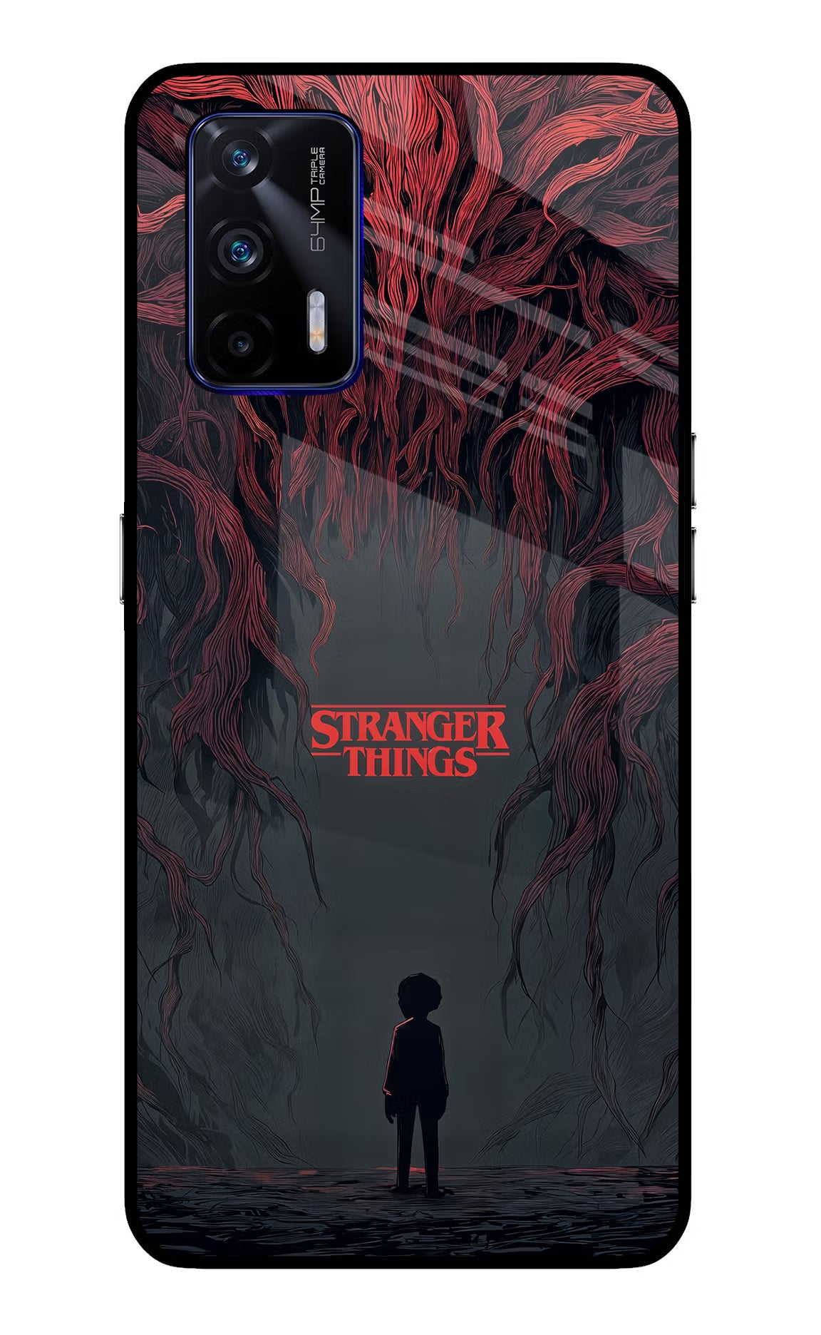 Ordinary Things Dark Side Realme GT 5G Glass Case Back Cover by Casekaro