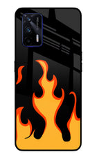 Fired Up – Black Realme GT 5G Glass Case