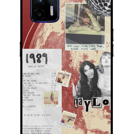 Taylor Swift Realme GT 5G Glass Case