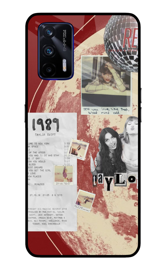 Taylor Swift Realme GT 5G Glass Case