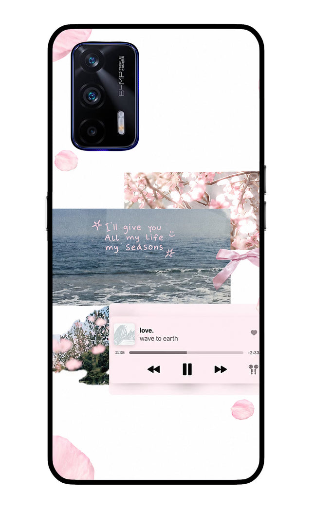 Wave to earth Realme GT 5G Glass Case
