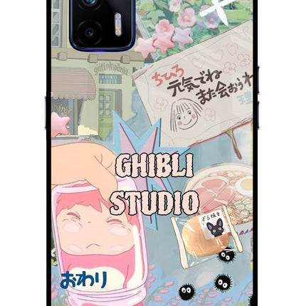 Studio Ghibli Realme GT 5G Glass Case