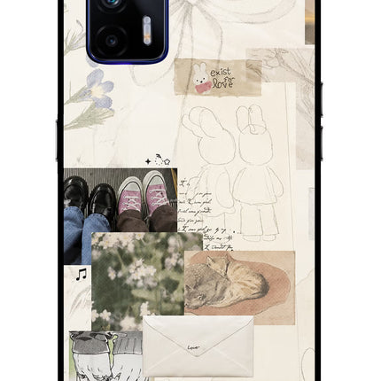 Soft Aesthetic Realme GT 5G Glass Case