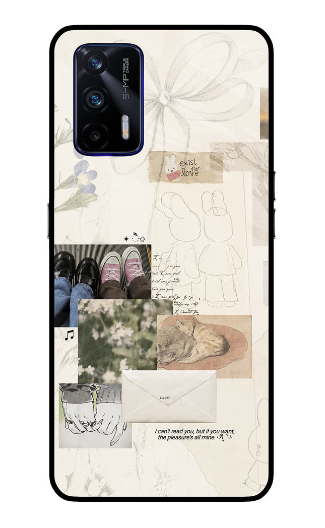 Soft Aesthetic Realme GT 5G Glass Case