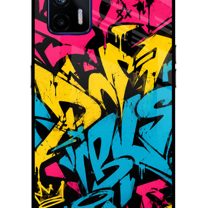 Graffiti Vibe Realme GT 5G Glass Case